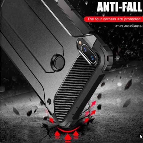 Luxury Armor Shockproof Soft Cover Back Case + Leather Flip Cover Wallet for Xiaomi Pocophone F1
