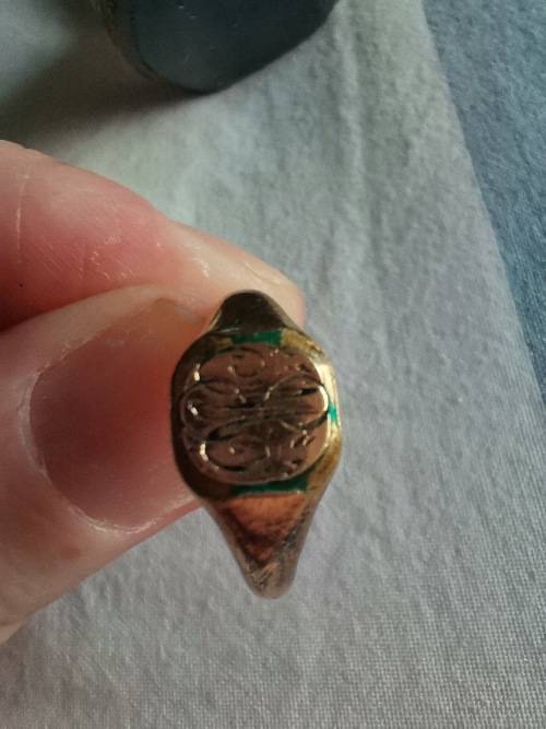 Antique Rings x 2 Gold (Possibly Circa 1920`s or earlier)