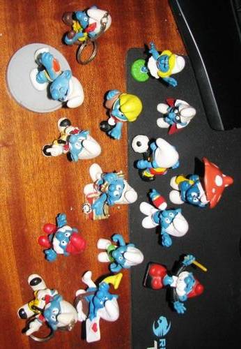 Collection / Lot of 15 SMURFS