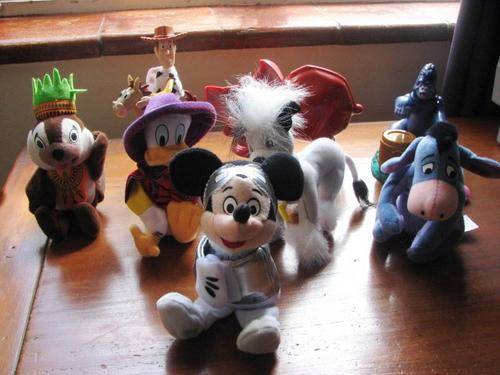 Disney Plush toys and two from Tarzan