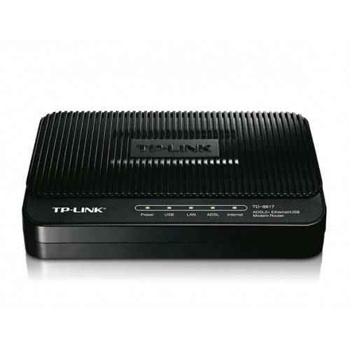 TP Link ADSL2+ Ethernet USB Modem Router