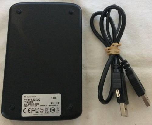 Transcend 1TB External Portable Hard Drive