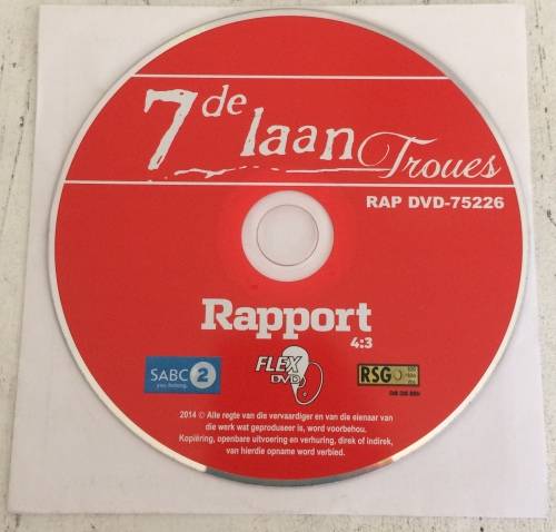 Versamelaars 7 Afrikaanse DVD Stel Flieks Uitstekende Kondisie