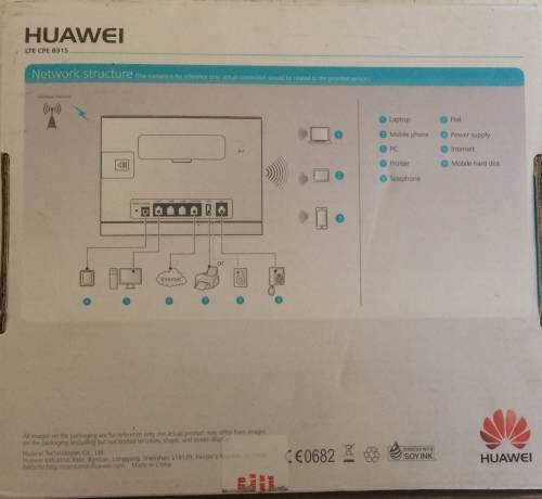 Huawei LTE CPE B315 Router Black Bargain