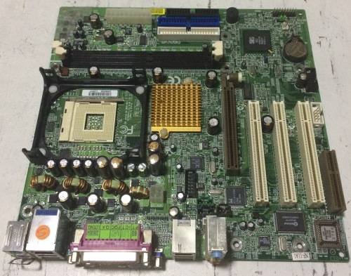Intel Socket 478 Motherboard Plus P4 2,8GHZ Processor and AGP Graphic Card Bargain!