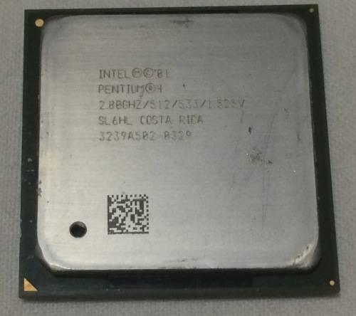 Intel Socket 478 Motherboard Plus P4 2,8GHZ Processor and AGP Graphic Card Bargain!