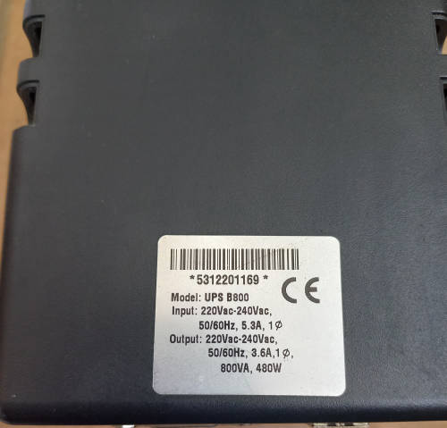 Proline UPS B800 800VA 480W (brand new battery)