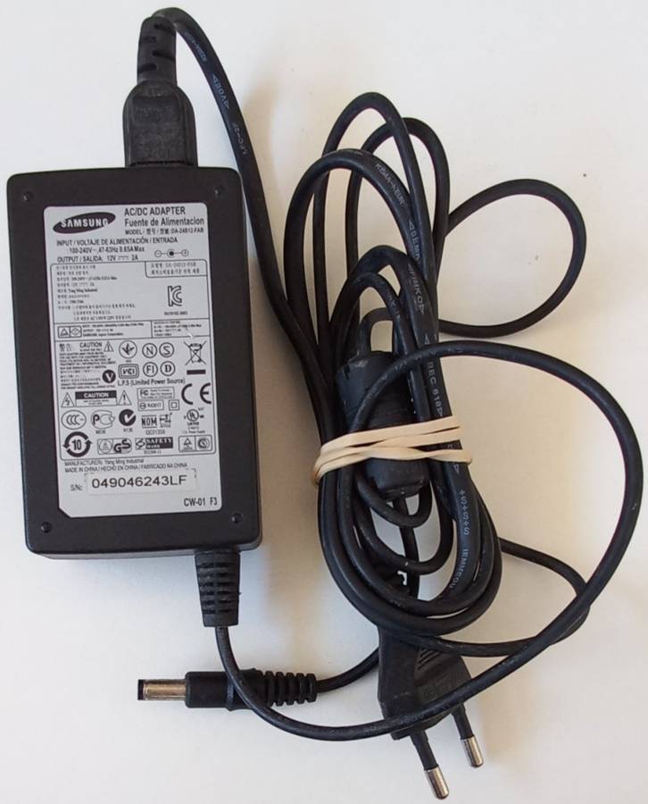 Samsung Charger Adapter 12V 2A