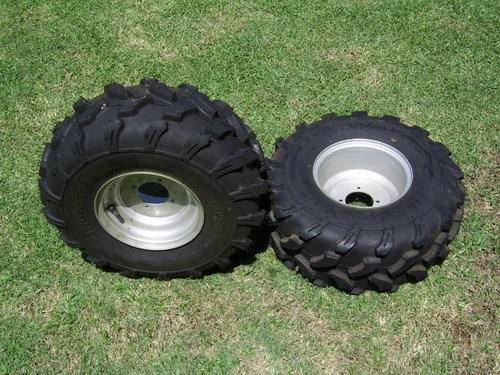 Quad Bike Tyres 22 x 11 - 8 with rims