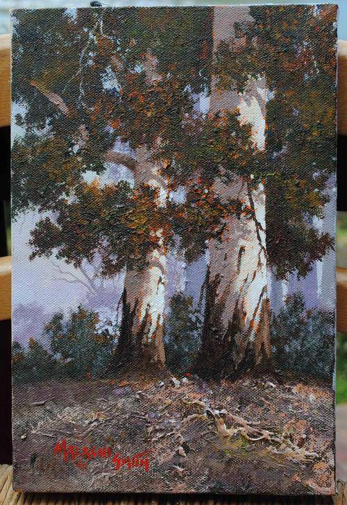 MALACHI SMITH ORIGINAL PAINTING 'BLUEGUM' !!!!R3000!!!!