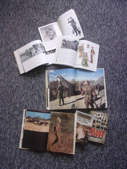 Lot of 7 SADF -related books. All in good condition.