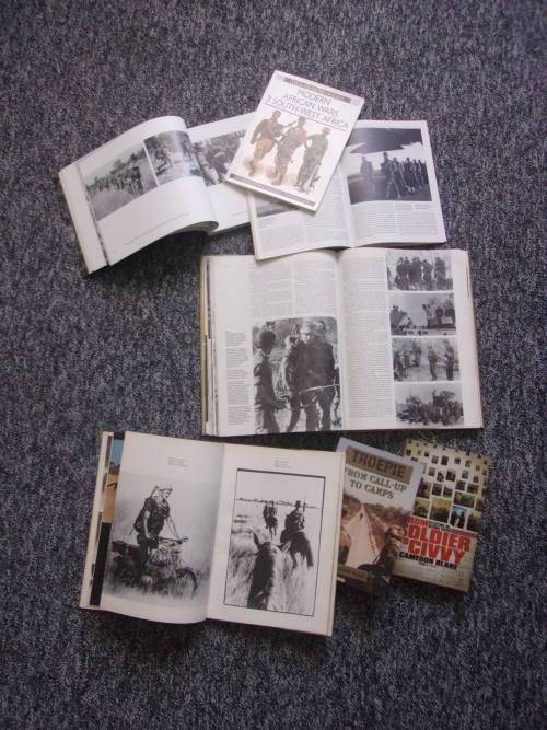 Lot of 7 SADF -related books. All in good condition.