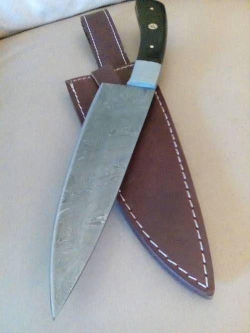 Handmade Damascus Steel Chef's Knife