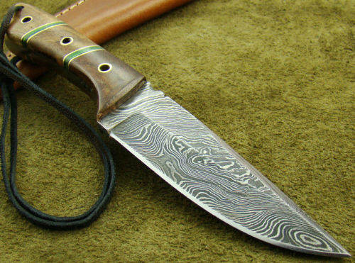 Hand Made Damascus Steel Knife