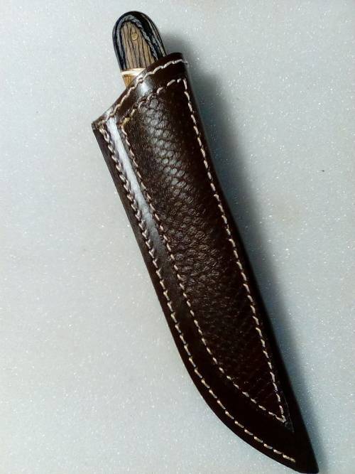 Small Hand Made Damascus Steel Knife