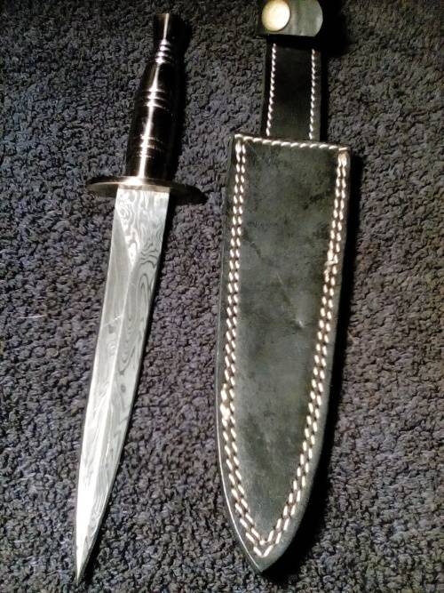 Fairburn Sykes Dagger-Hand Made Damascus Steel