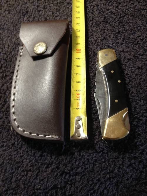 Hand Made Damascus Steel Folding Knife