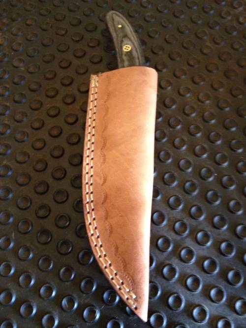Handmade Damascus Steel Hunting Knife