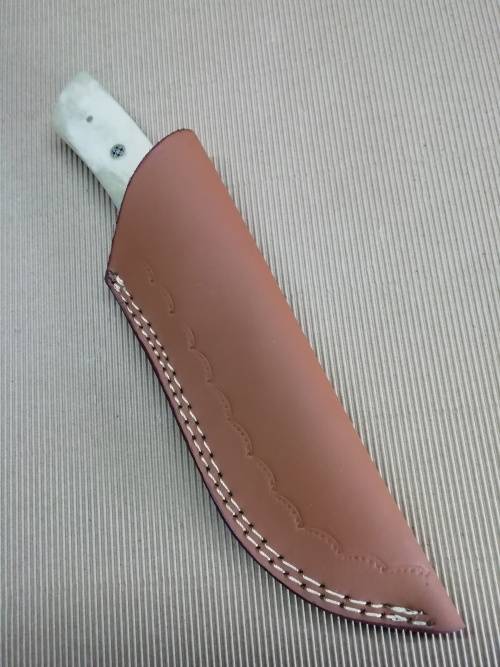 HANDMADE DAMASCUS STEEL HUNTING KNIFE !!!