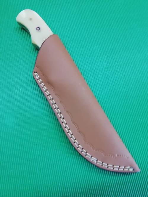 HANDMADE DAMASCUS STEEL HUNTING KNIFE !!!