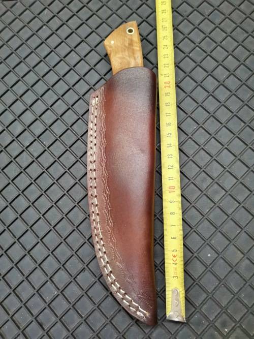 HANDMADE DAMASCUS STEEL HUNTING KNIFE