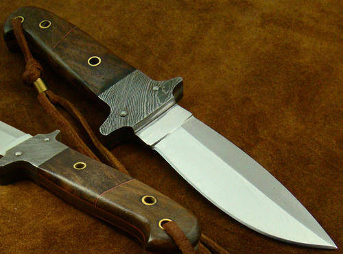 Handmade Knife-Japanese Steel,Damascus Bolster