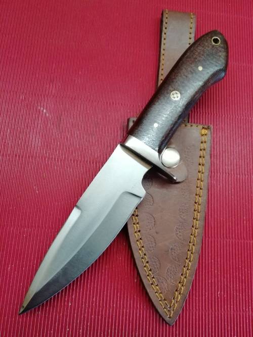 HANDMADE STAINLESS STEEL HUNTING KNIFE !!!
