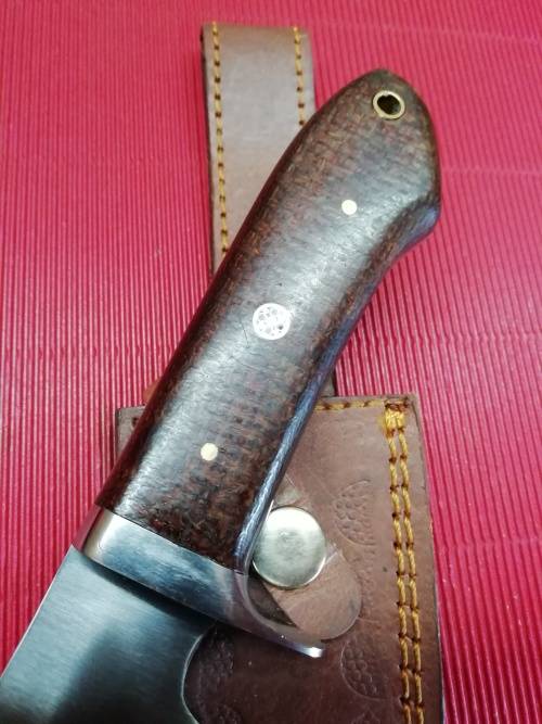 HANDMADE STAINLESS STEEL HUNTING KNIFE !!!