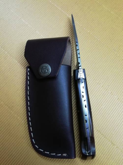 HANDMADE DAMASCUS STEEL FOLDING KNIFE !!!