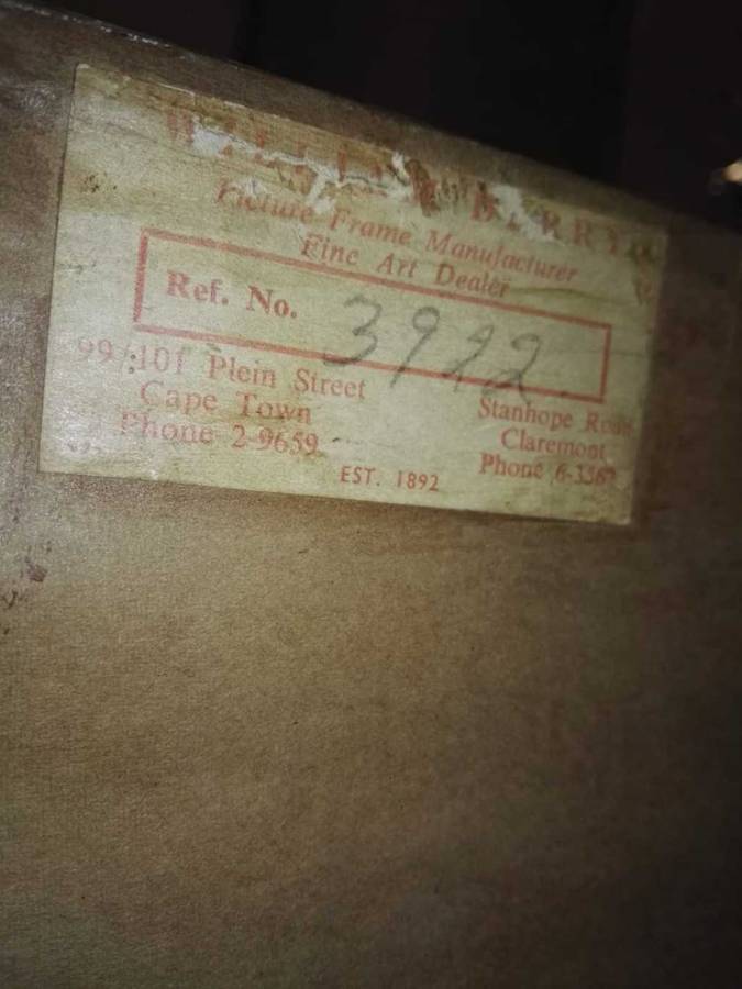 Antique Map of The Dutch Colony of the Cape of Good Hope 1795