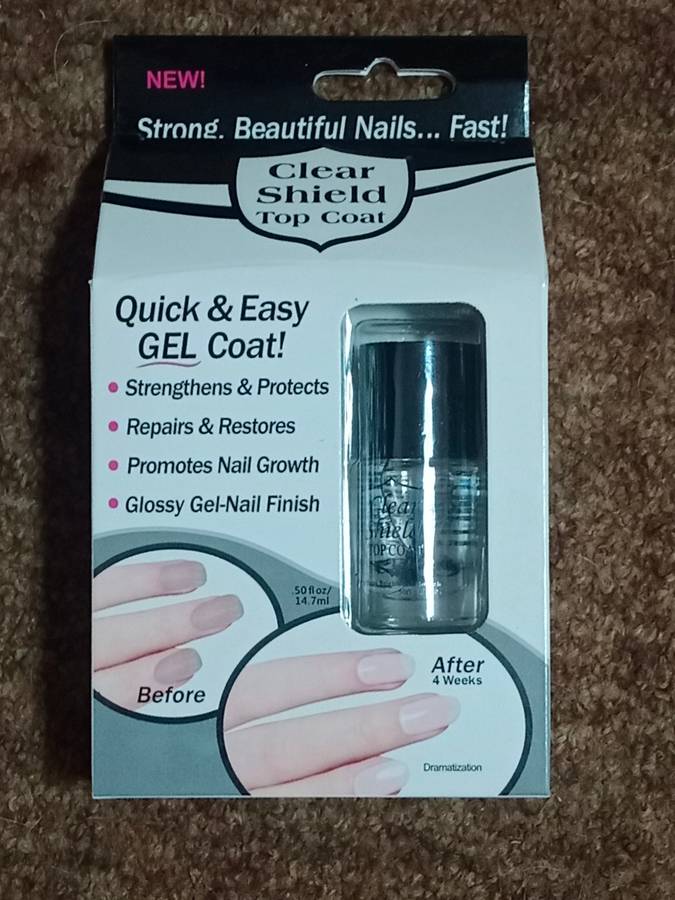 Clear shield top coat