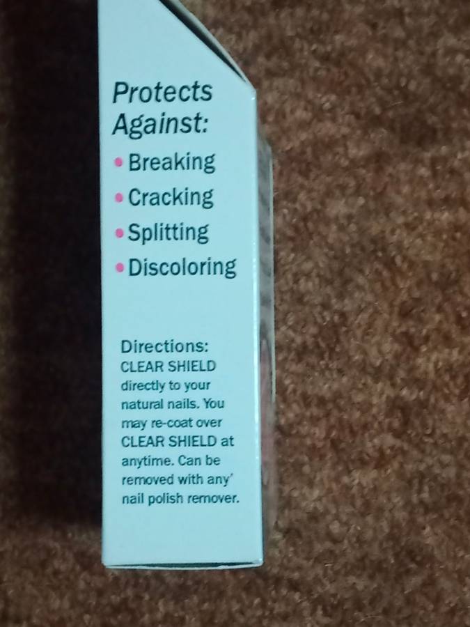 Clear shield top coat