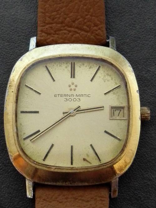 ETERNA*MATIC 3003 AUTOMATIC MENS WATCH WORKING!