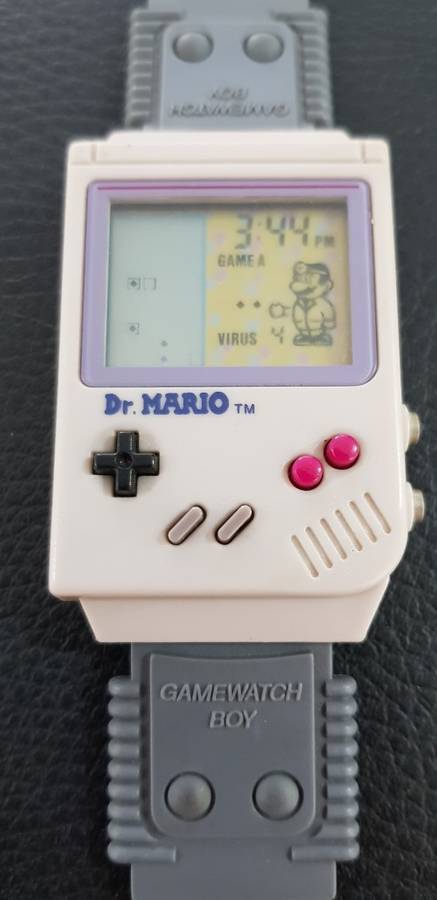 SUPER RARE DR MARIO GAMEBOY NINTENDO WATCH