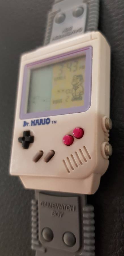 SUPER RARE DR MARIO GAMEBOY NINTENDO WATCH