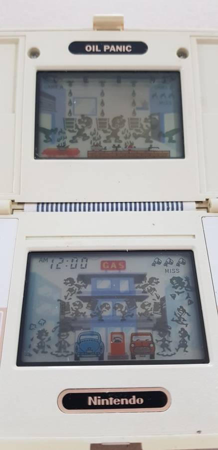 VINTAGE NINTENDO OIL PANIC GAME AND WATCH OP-51