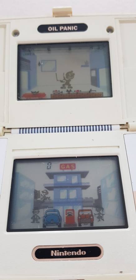 VINTAGE NINTENDO OIL PANIC GAME AND WATCH OP-51