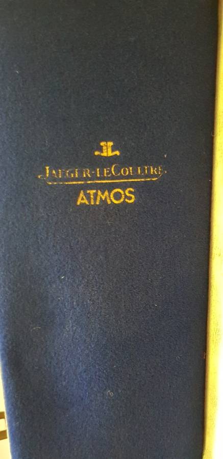 JAEGER LE-COULTRE ATMOS CLOCK BOX- SUPER RARE!