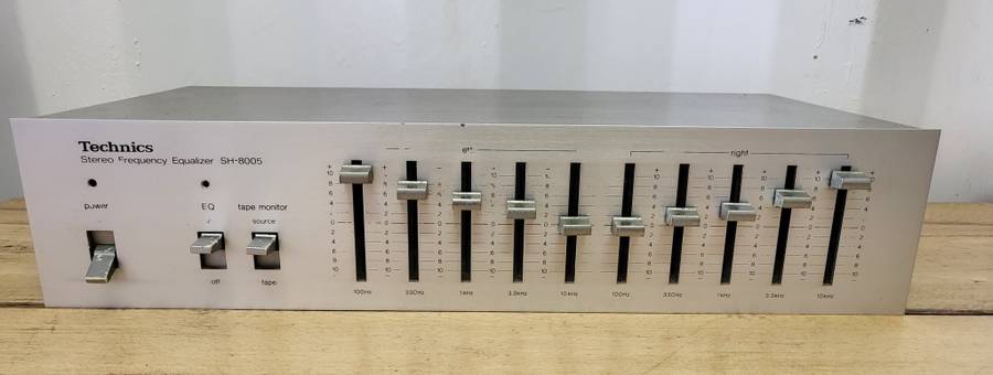 Technics Stereo Equalizer SH-8005 in working order