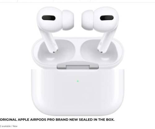 ORIGINAL APPLE AIRPODS PRO