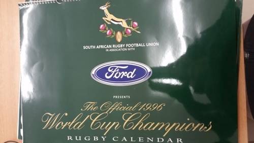 1996 Rugby World Cup Calendar