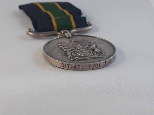 Rhodesia B.S.A.P LONG SERVICE GOOD CONDUCT MEDAL NAMED