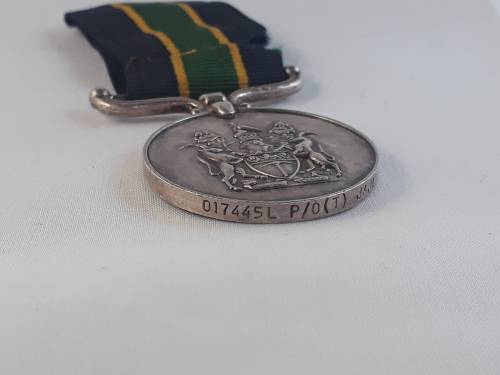 Rhodesia B.S.A.P LONG SERVICE GOOD CONDUCT MEDAL NAMED
