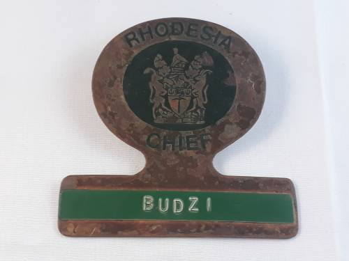 RHODESIAN CHIEFS BREAST BADGE 1970s