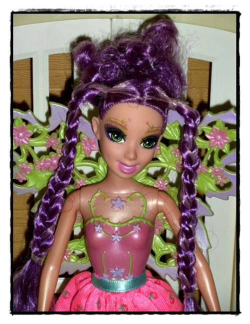 FAIRYMANIA - Purple Fairy Barbie Doll made by Mattel