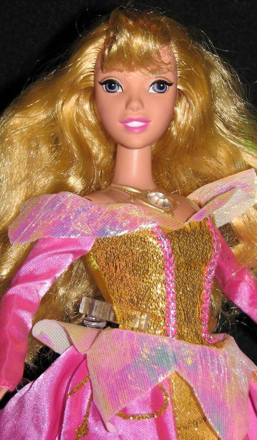 Sleeping Beauty Aurora Barbie doll made by MATTEL