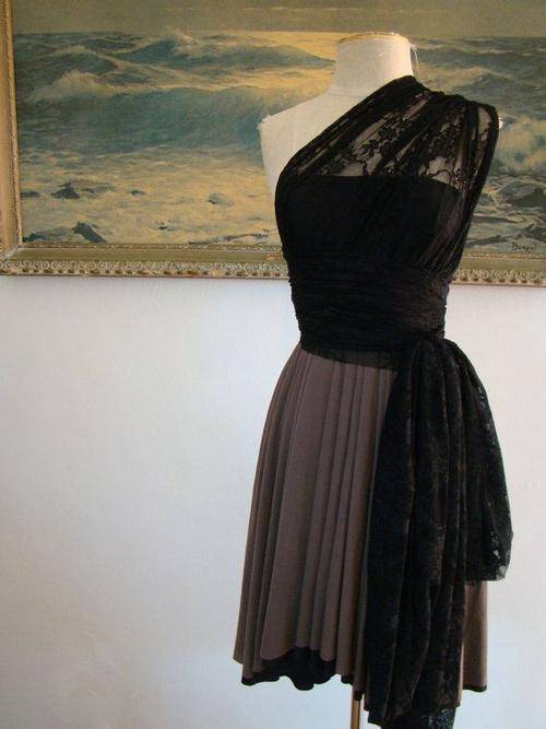 Infinity Dress Mini (Short) with Lace Straps
