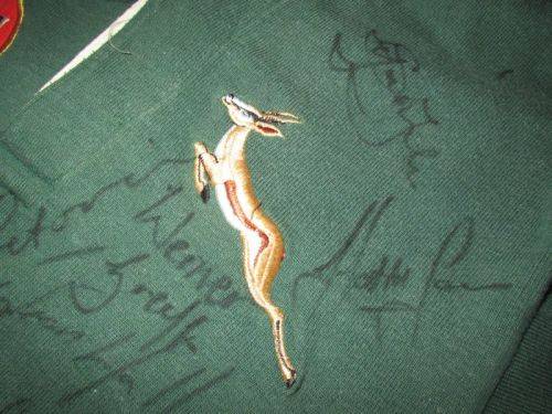 Springbok Rugby Jersey - Signed
