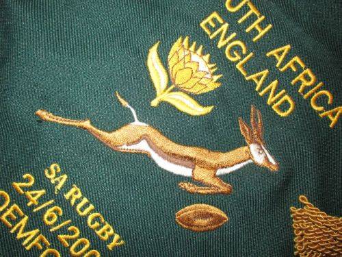 2 x Springbok Players Match Pendants - 2000