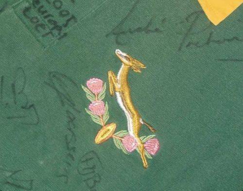 Springbok Rugby Jersey - Signed